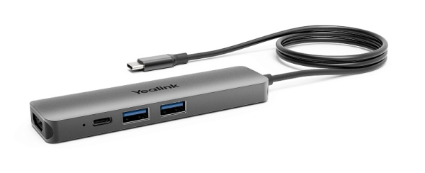 BYOD-BOX USB-коммутатор Yealink  (BYOD cable hub  with 1.5m USB-C cable, USB-A to USB-C adapter, pow